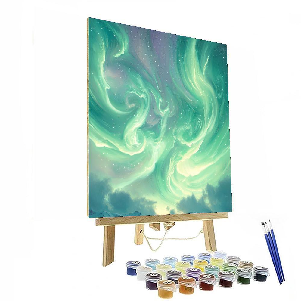 Edgar Degas Inspired Whispers Of The Aurora  Paint By Numbers Kits