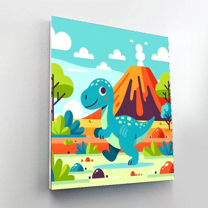 Dino Dig Discovery Paint By Numbers
