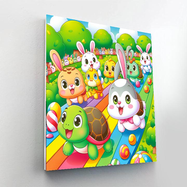 Fantastic Animal Race Paint By Numbers Kits