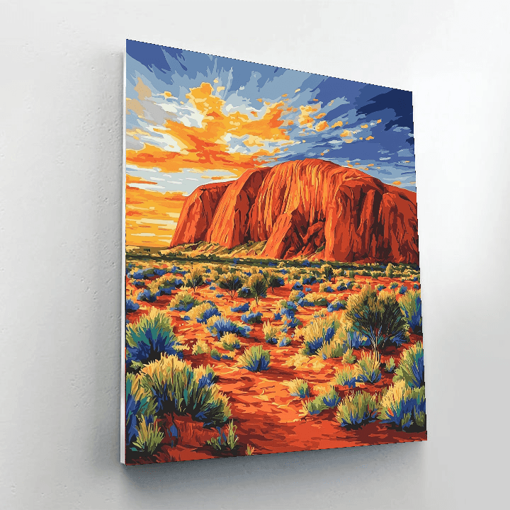 Uluru Paint By Numbers