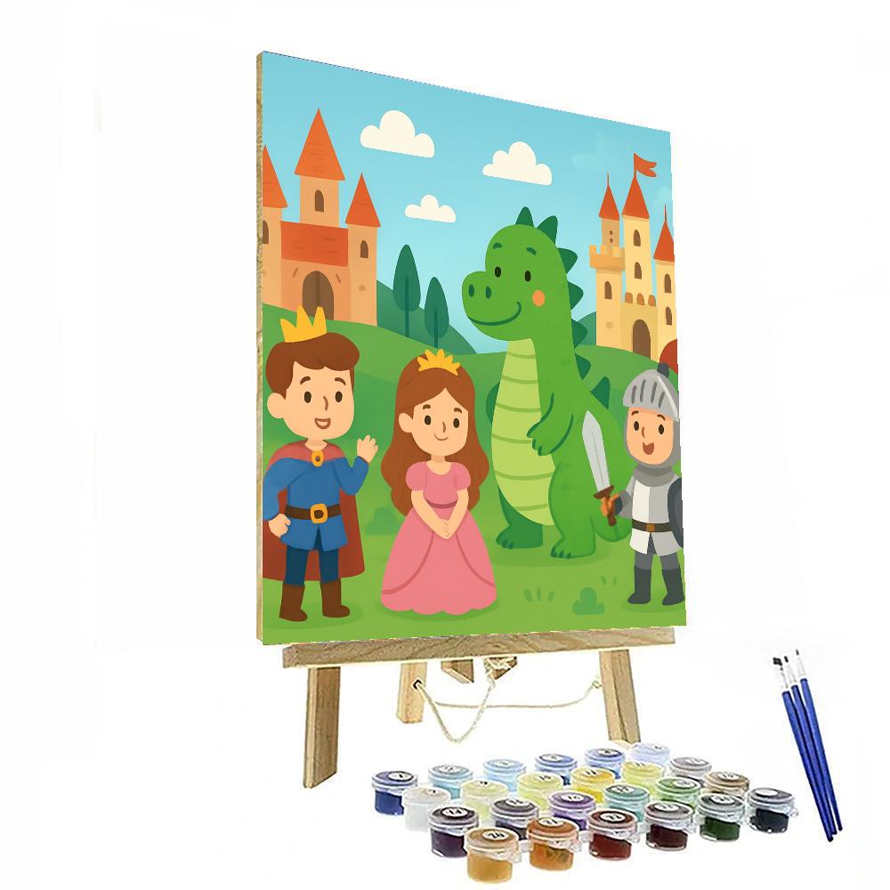 Enchanted Storybook World Painting By Numbers Kit