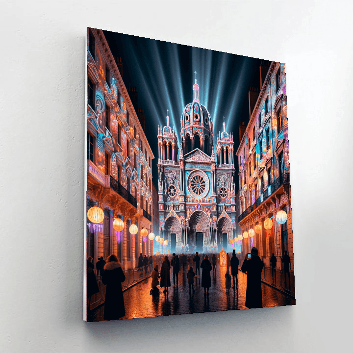 Festival Of Lights - Lyon Paint By Numbers Kits