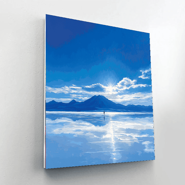 Salar De Uyuni - Uyuni Painting Number Kit