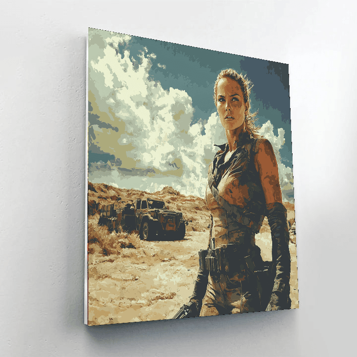 Charlize Theron: The Fierce Force Of Cinema Paint By Number