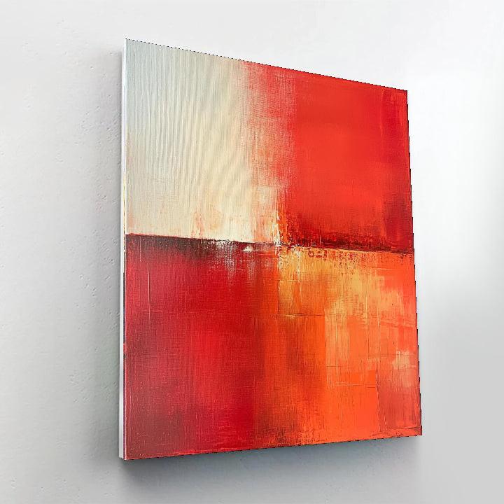 Mark Rothko Inspired Fires Of Reflection  Numbered Painting Kits