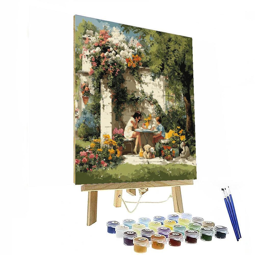 Tea Party Treasures Paint By Numbers Kits