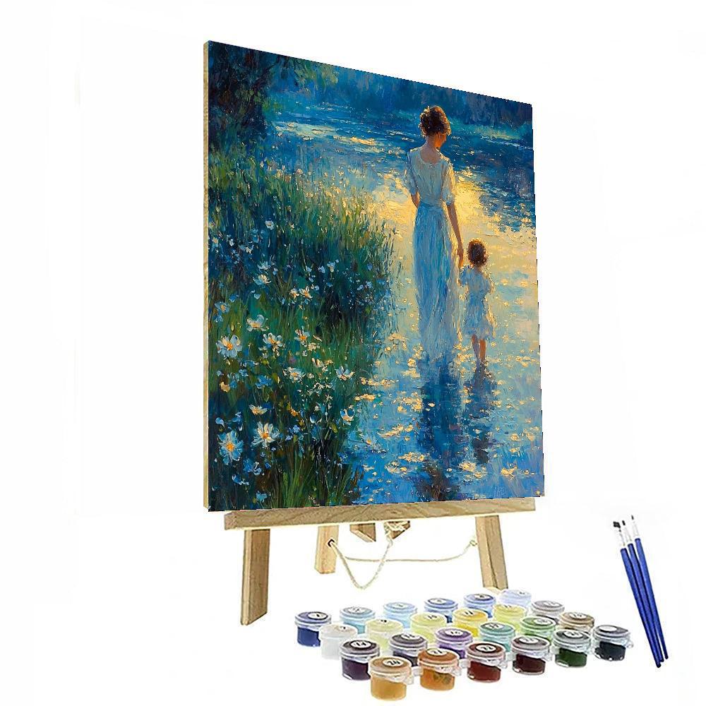 Morning Dew Kisses DIY Paint By Numbers