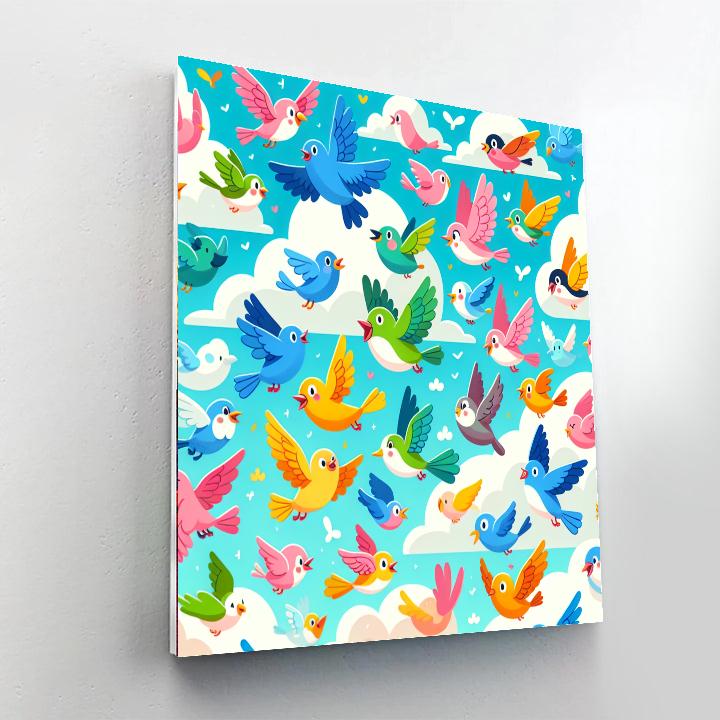 Creatures Of The Sky Paint By Numbers Kits