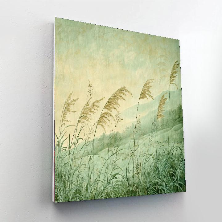 Leonardo Da Vinci Inspired Whispers Of Wind  Numbered Painting Kits