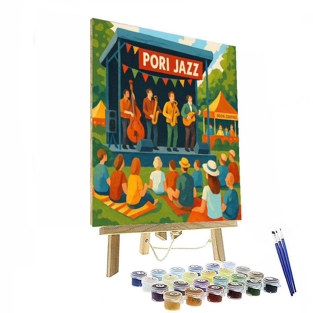 Pori Jazz Festival - Pori, Finland Paint By Numbers Art