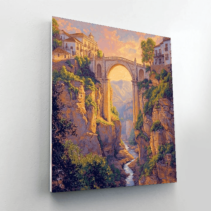 Ronda's Puente Nuevo Numbered Painting Kits
