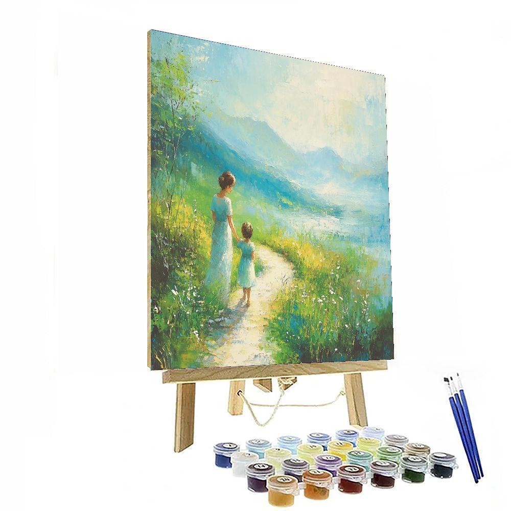 A Mother's Guidance Paint By Numbers