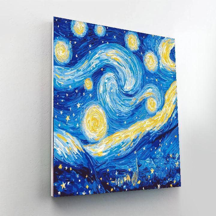 Vincent Van Gogh Inspired Van Gogh's Cosmic Wonders  DIY Paint By Numbers