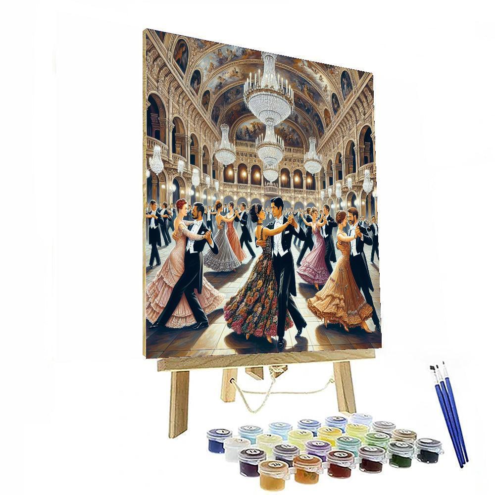 Vienna Opera Ball - Vienna, Austria Numbered Painting Kits