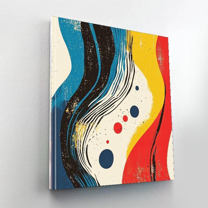 Joan Miró Inspired Miró Style Journal  Paint By Color