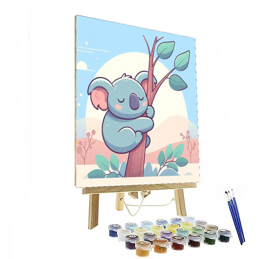 Cuddly Koala Dreamland Paint By Color
