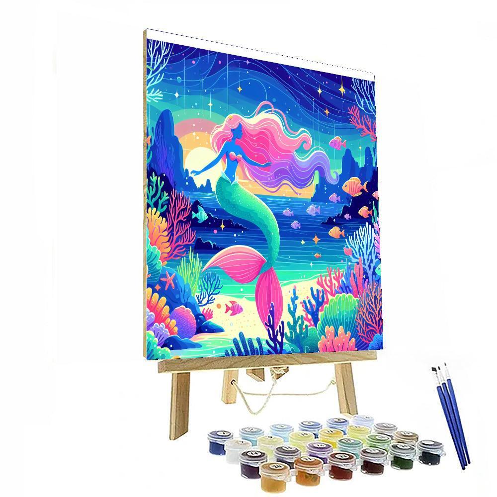 Adventure Mermaid Cove Paint By Number