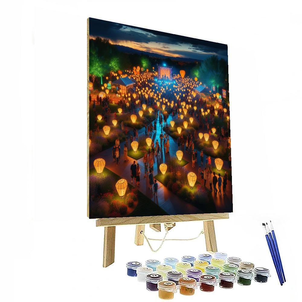 Luminaria - Usa Paint By Numbers