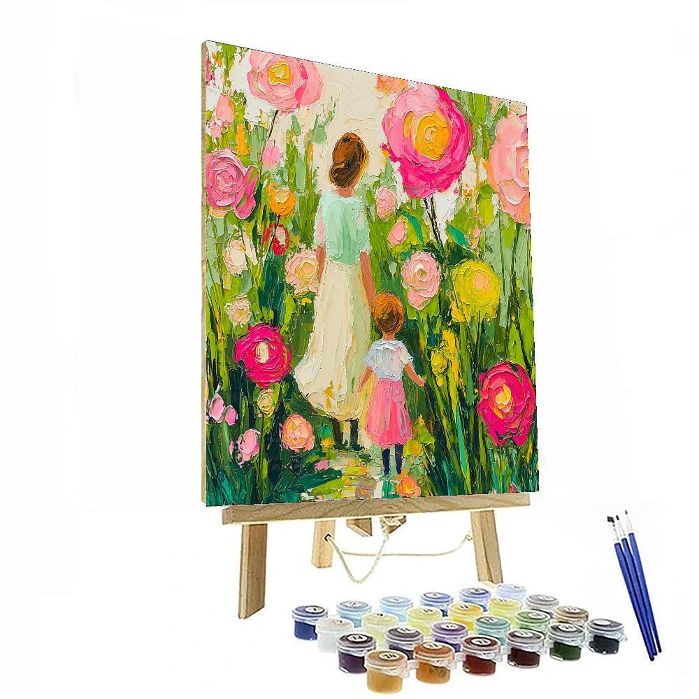 The Gift Of Spring Painting Number Kit