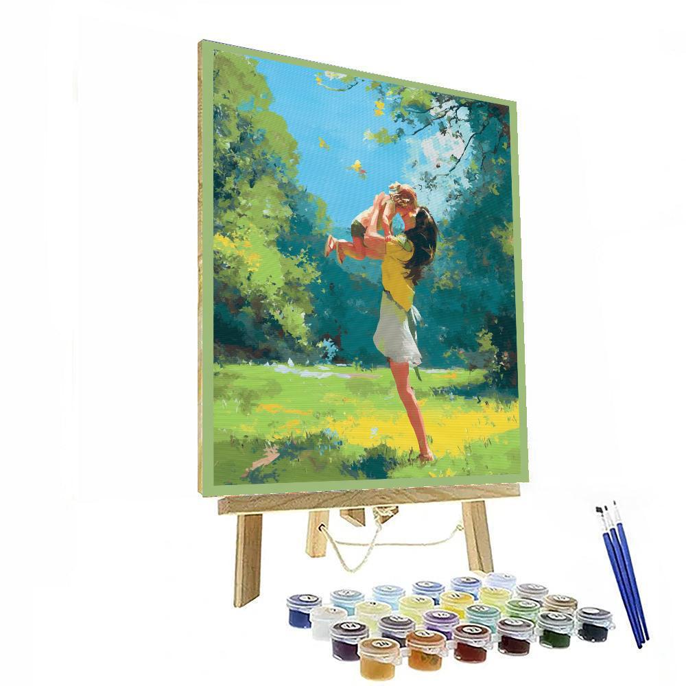 The Bond Of Love Paint By Color