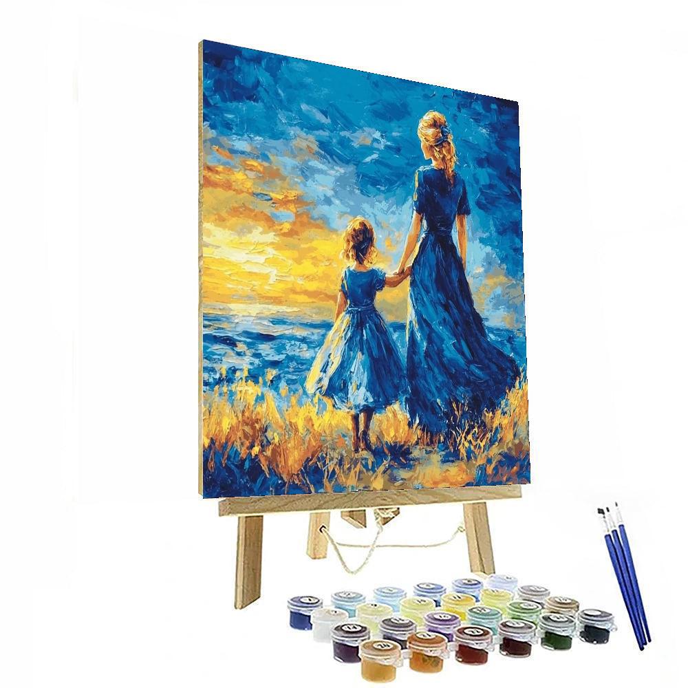 The Strength Of A Mother Painting Number Kit