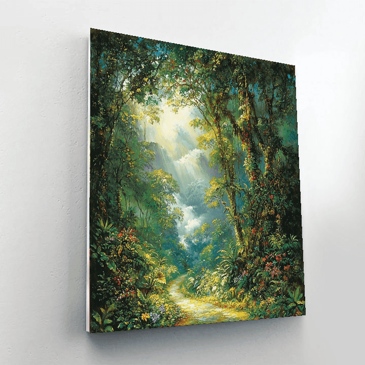 Monteverde Cloud Forest Reserve Painting Number Kit