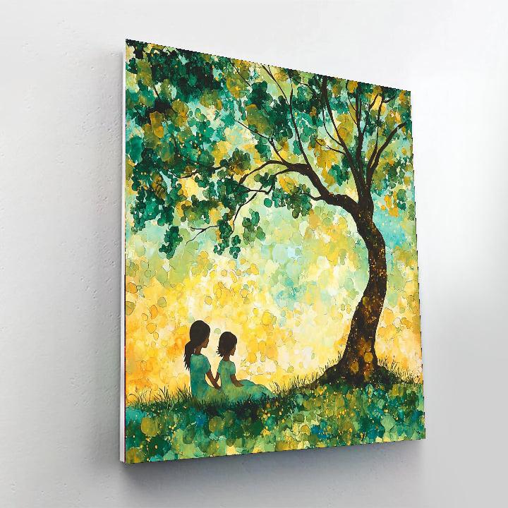 Beneath Summer Skies Number Painting