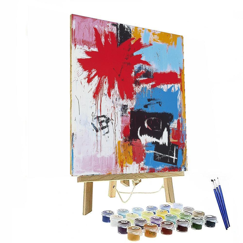 Jean-Michel Basquiat Inspired Inner Battles  Paint By Numbers Kits