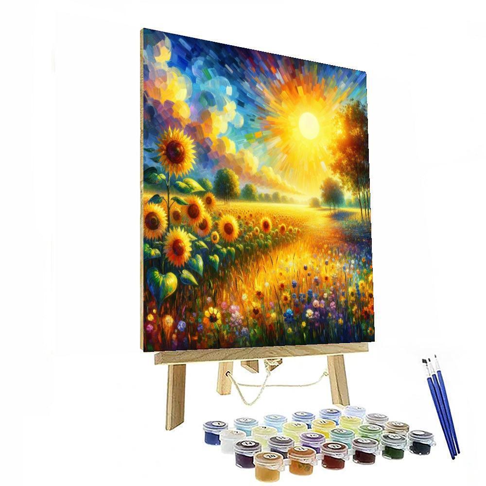 Sunny Escapade Painting By Numbers Kit