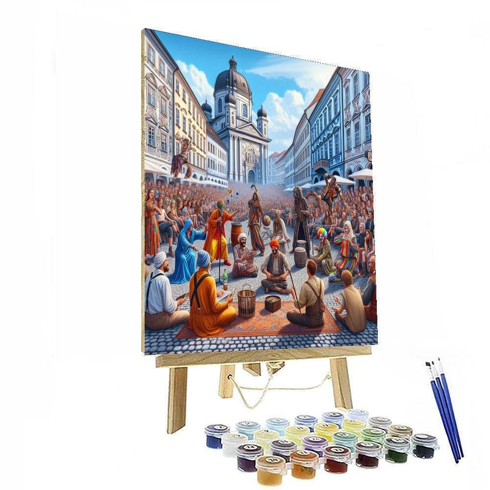 Pflasterspektakel - Linz DIY Paint By Numbers