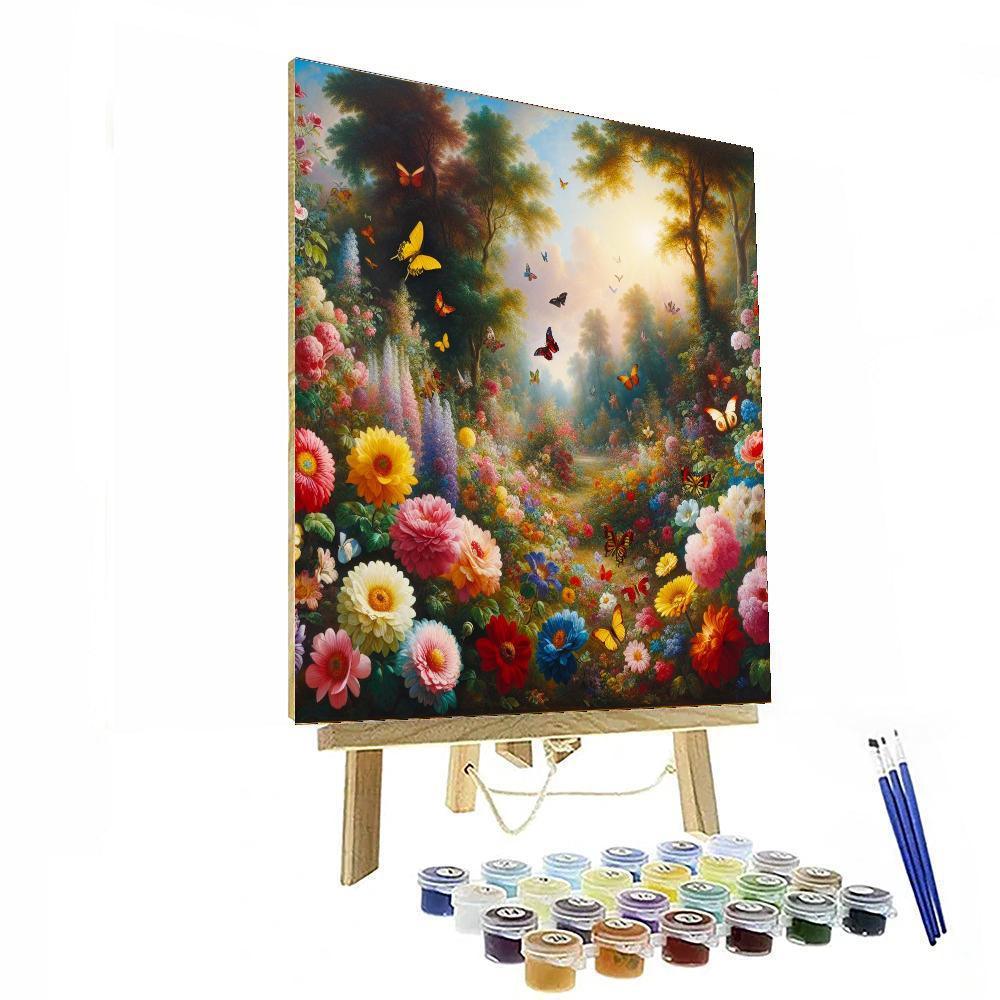 A Magical Garden Retreat - DIY Painting By Numbers Kit – Artistry Rack