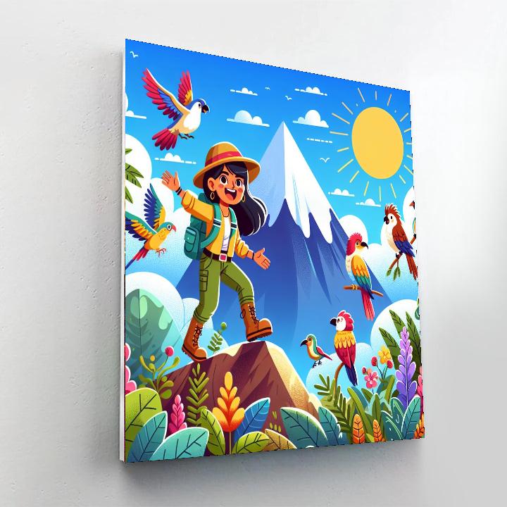 Exciting Explorers Painting By Numbers Kit
