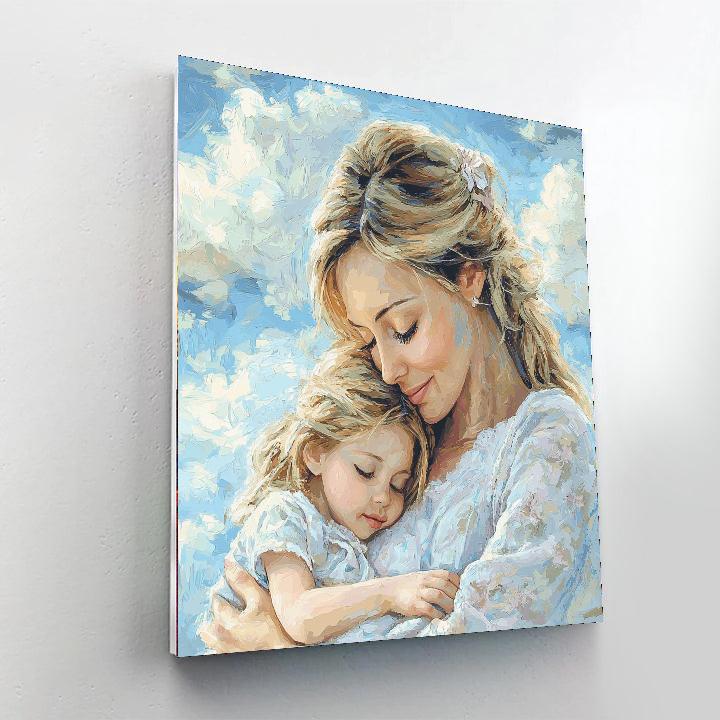 The Warmth Of Motherhood Painting Number Kit
