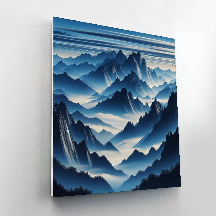 Mountain Majesty Escape Paint By Number