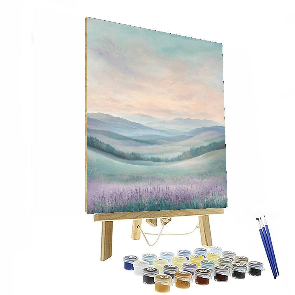 Friedrich Inspired Ethereal Whispers - DIY Painting By Numbers Kit