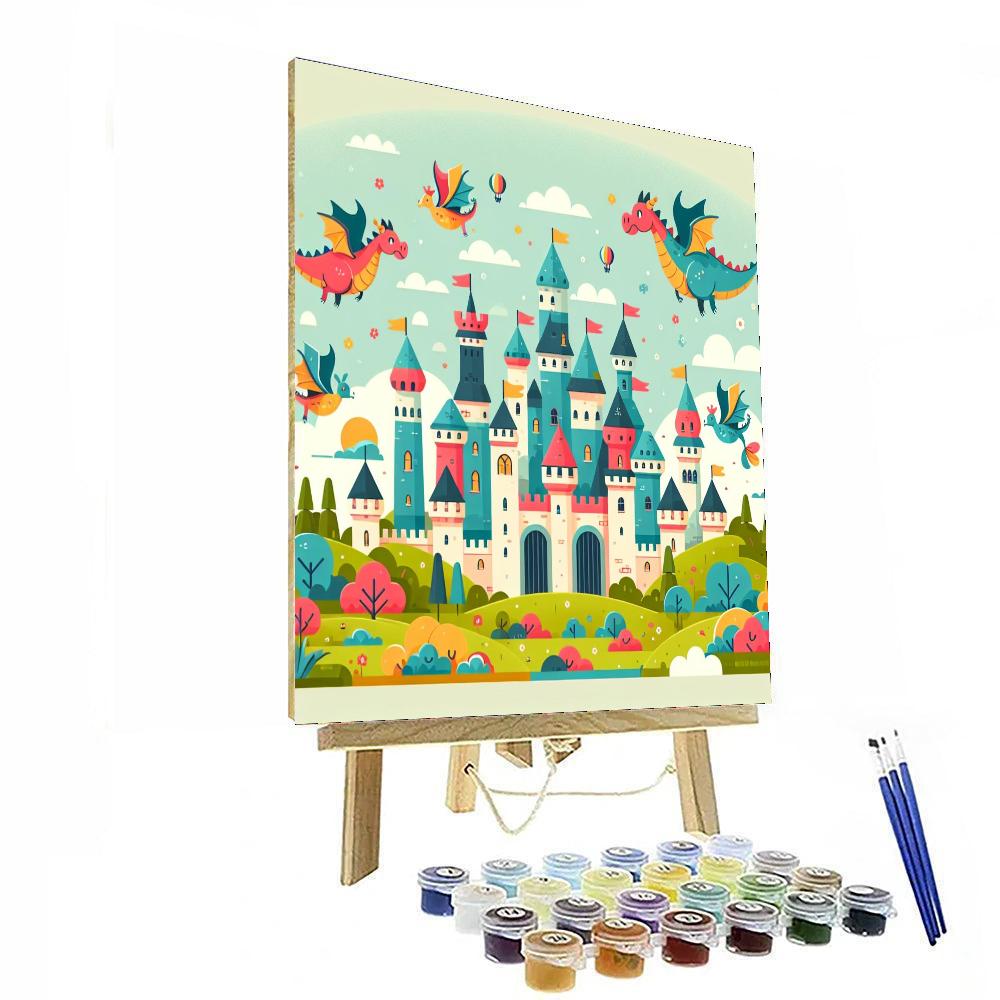 Magic Fairy Tales Painting Number Kit
