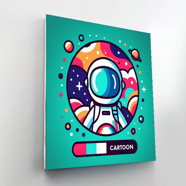 Adventure Space Odyssey Painting Number Kit