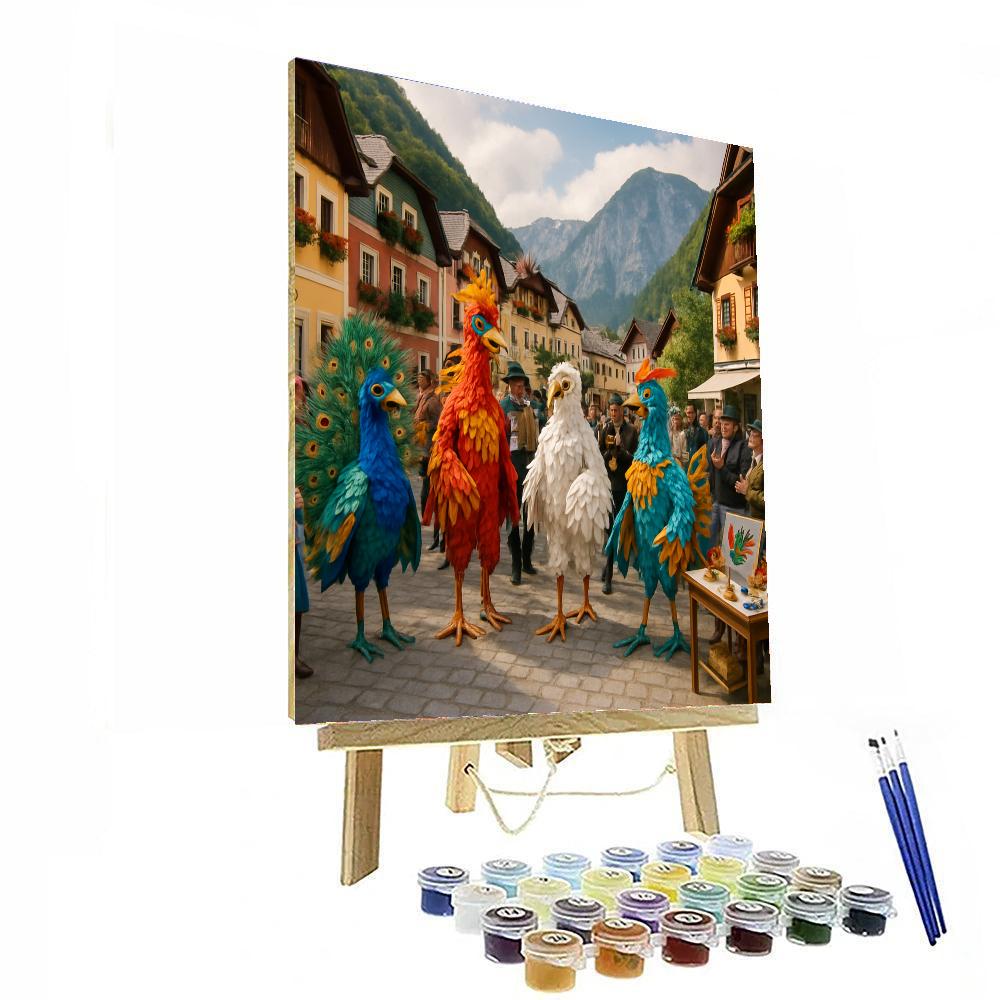 Feather Festival - Austria Paint By Numbers Art