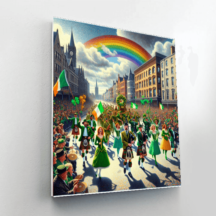 St. Patrick’s Day Parade - Ireland Paint By Number