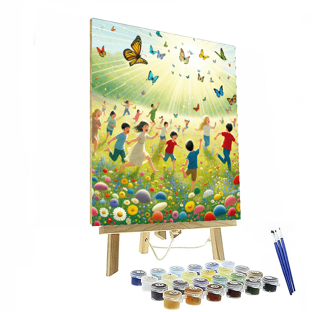 Joyful Summer Day Painting By Numbers Kit