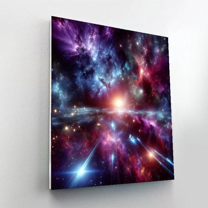 Space Explorer's Odyssey Paint By Number