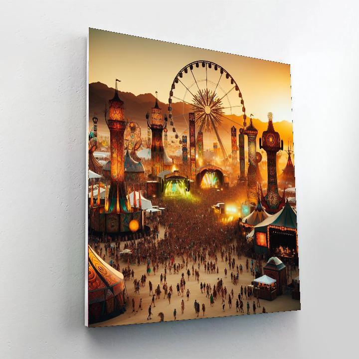 Coachella Valley Music And Arts Festival - Indio Paint By Number