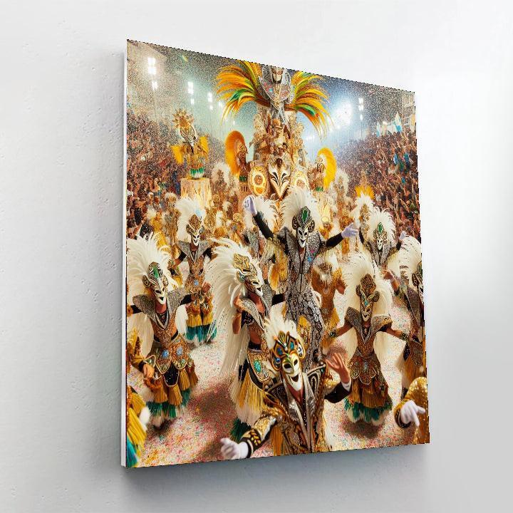 Carnival De Barranquilla - Colombia Numbered Painting Kits