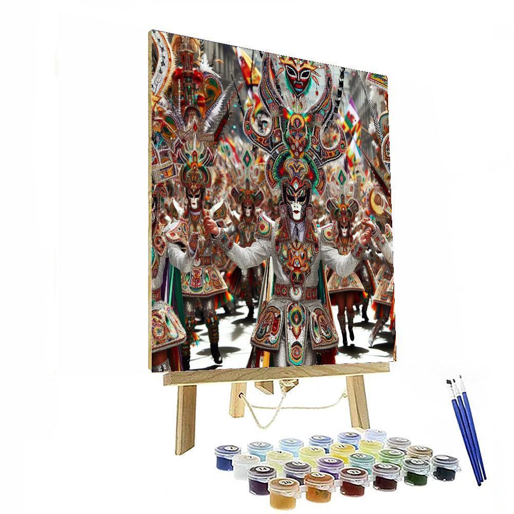 Carnaval De Oruro DIY Paint By Numbers