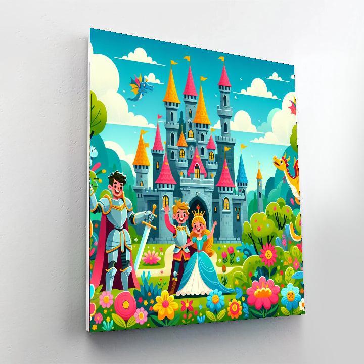 Magical Kingdom Quest Numbered Painting Kits