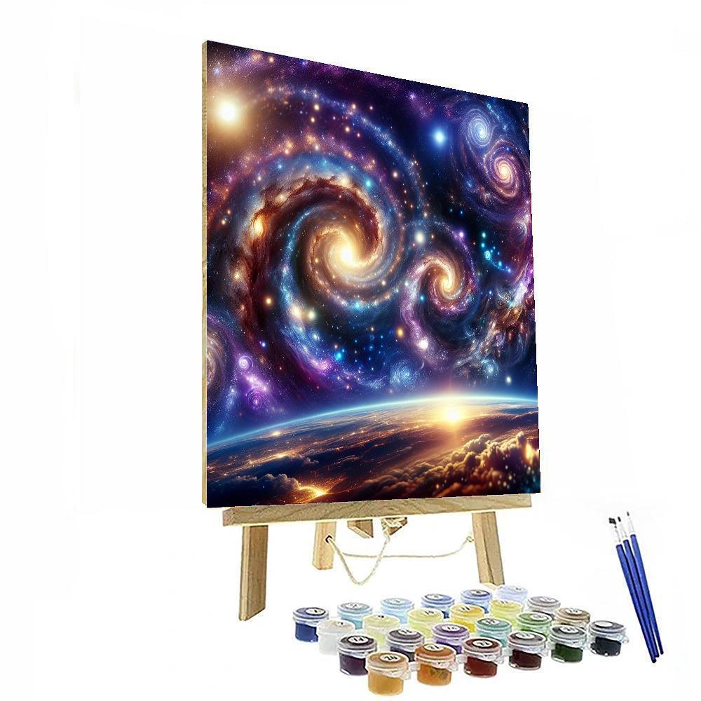 Cosmic Wonders Exploration - DIY Painting By Numbers Kit – Artistry Rack
