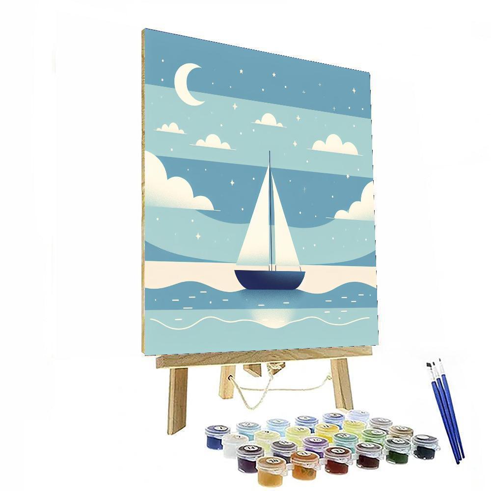 Dreamy Ocean Journey Painting Number Kit
