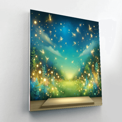 Dancing With Fireflies Paint By Number