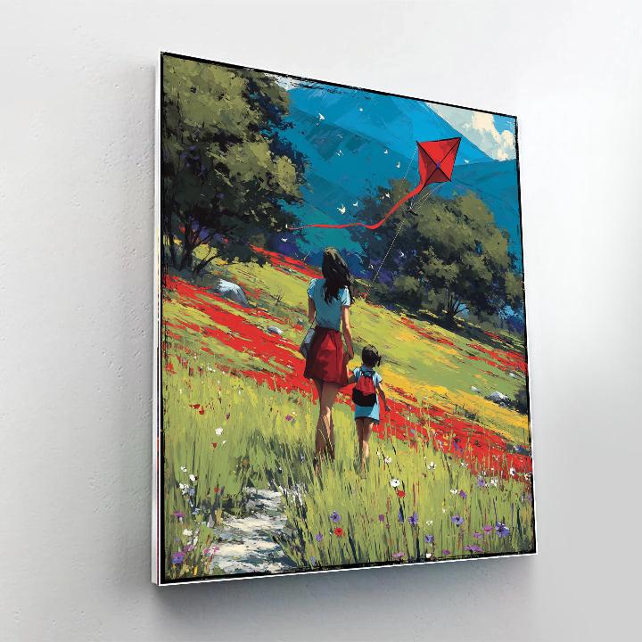 Windy Day Wonder Paint By Color