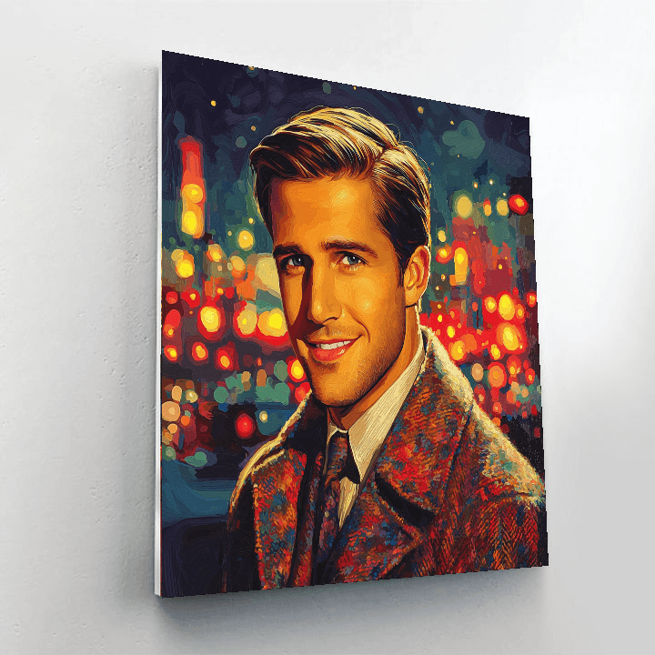 Ryan Gosling: The Melodic Heartthrob Of Hollywood Paint By Number